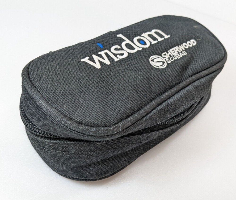 Sherwood Wisdom Padded Scuba Dive Console Computer Pocket Protector Case Diving