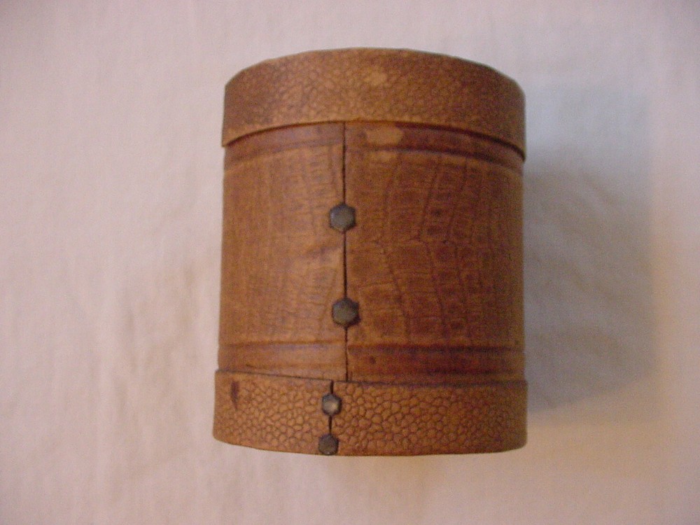 3 Inch PATHE SALON EMPTY Cylinder Record Box
