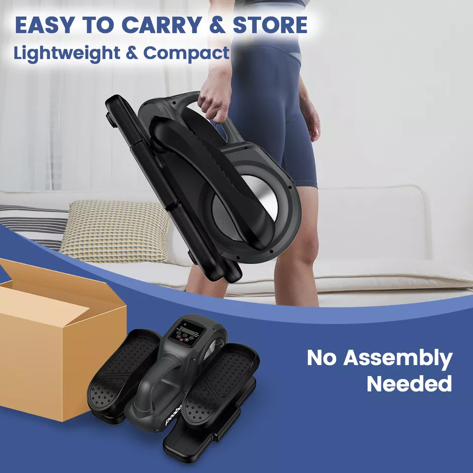 Ellipse Leg Exerciser Seated Eclipse Under Desk Elliptical Machine as Seen on TV