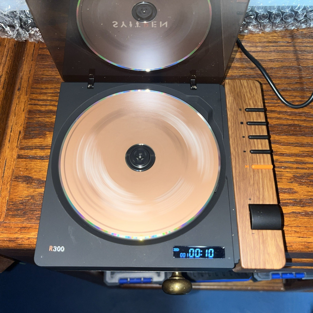 Syitren R300 CD Player High Quality Bluetooth Audio Player for CD/CD-R/CD-RW