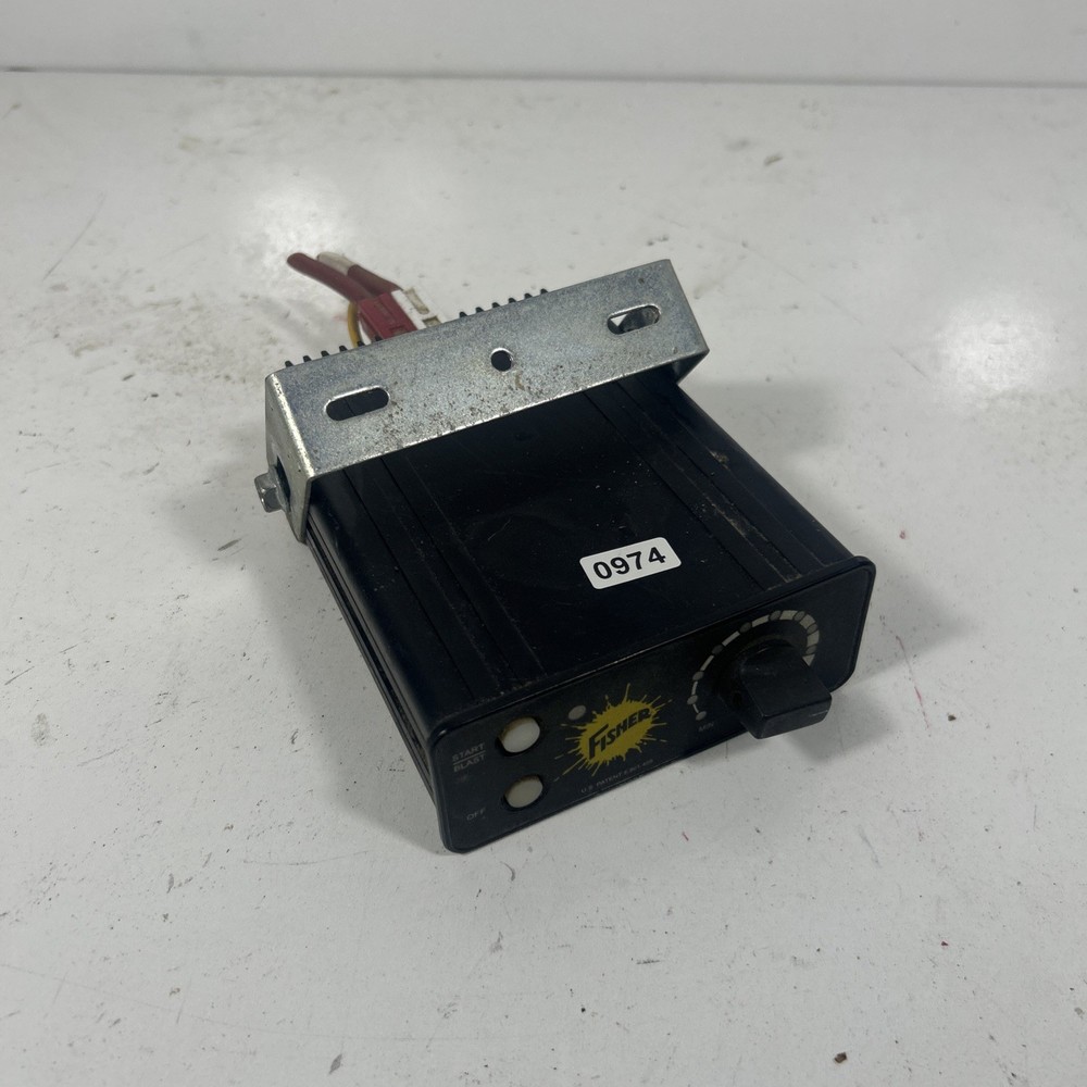 Fisher 28867 Variable Speed Caster Salt Spreader Low Profile Controller Box