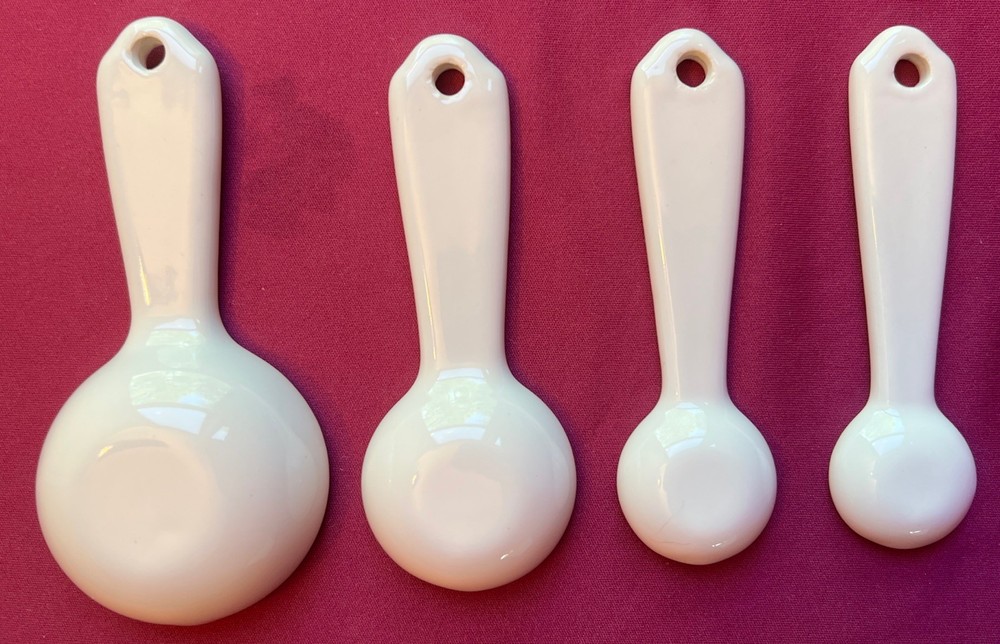 Lang Lemon Grove Earthenware Measuring Spoons Susan Winget