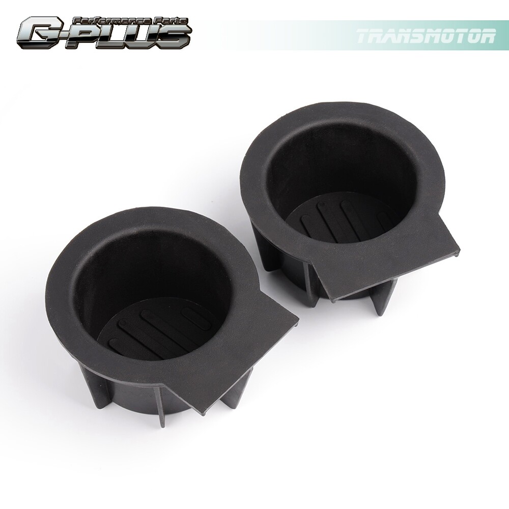 Set Center Console Cup Holder Rubber Inserts Fit For 04-14 Ford F150 F-150