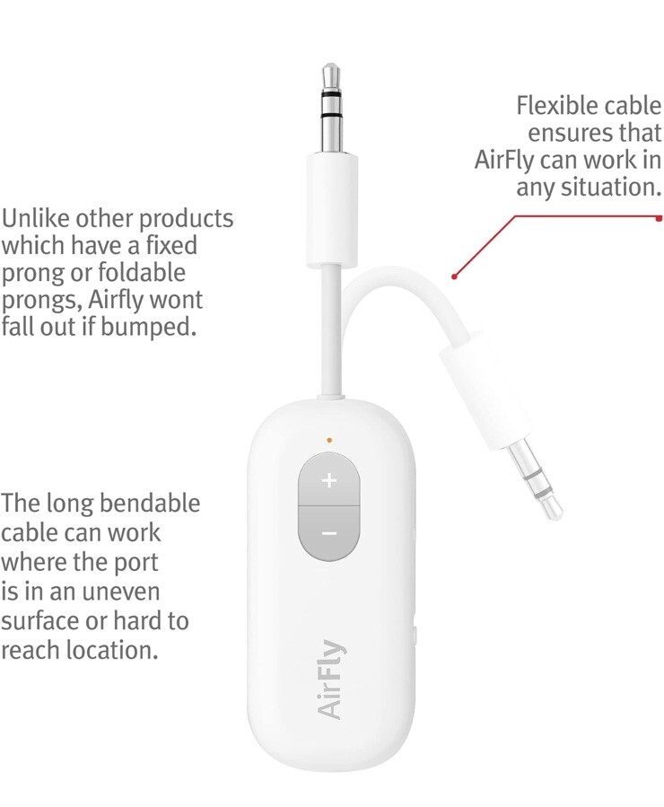 Airfly SE Twelve South Emitter / Receiver Bluetooth Jack 3.5mm