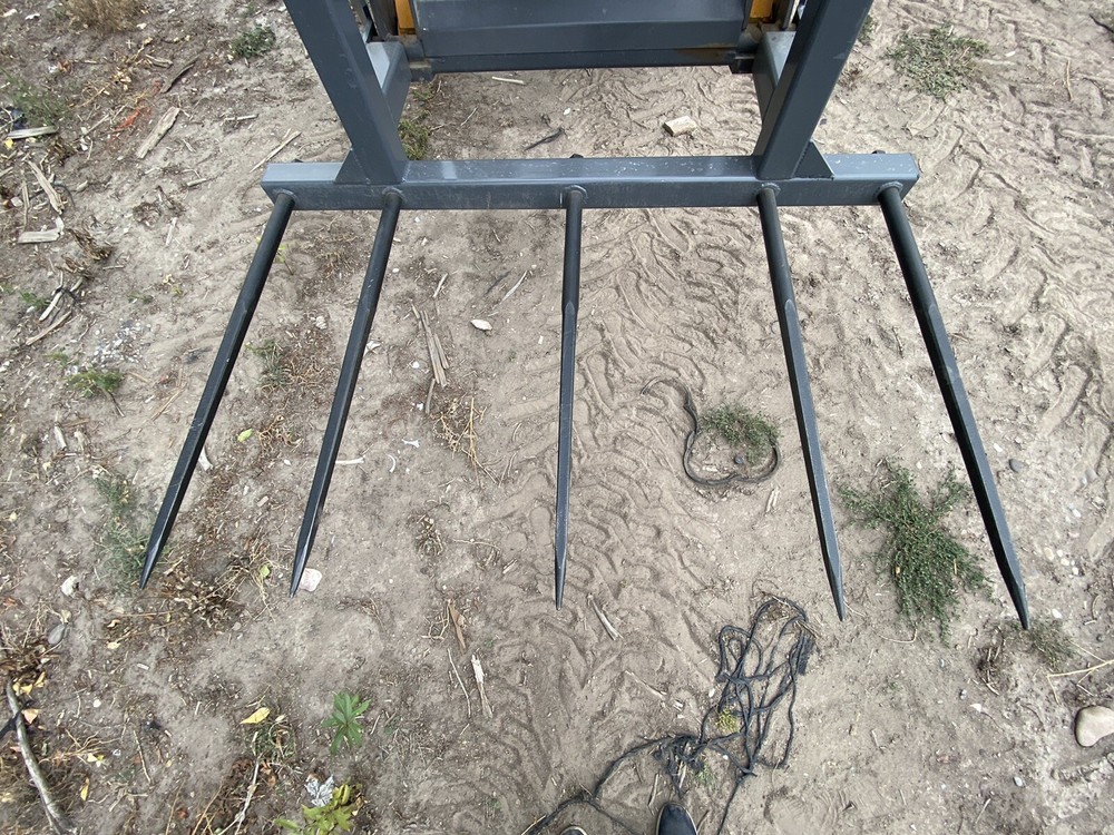 bale fork, quick connect, for case backhoe
