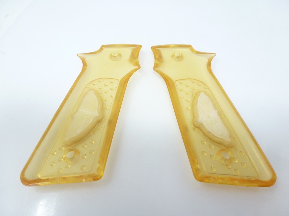 NICE DYE CLEAR GRIP PANELS 45 TRIGGER FRAME AUTOCOCKER BOB LONG SHOCKER ION PB