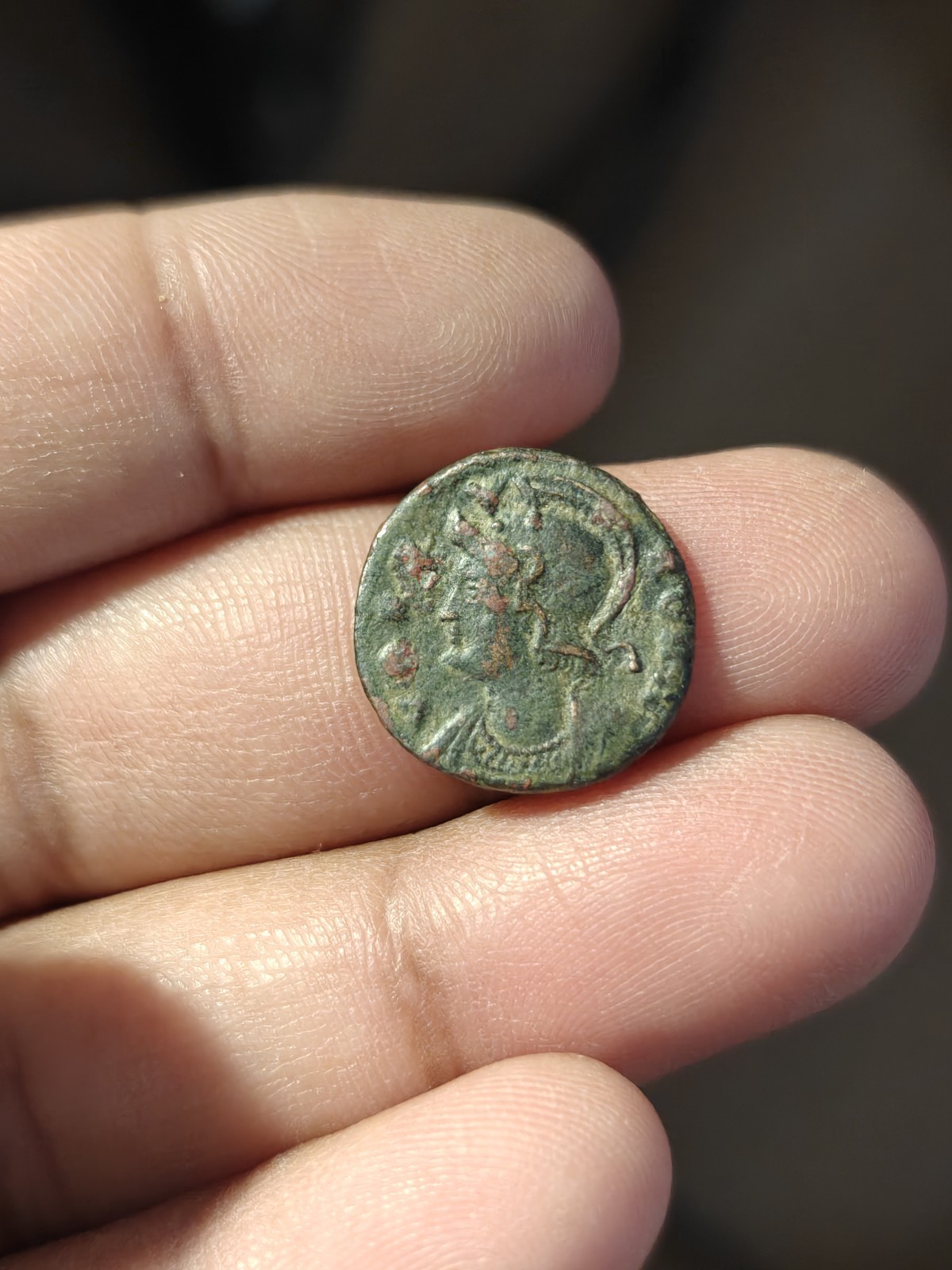 She Wolf Twins URBS Goddess Roma Constantine The Great Commemorative Roman Coin