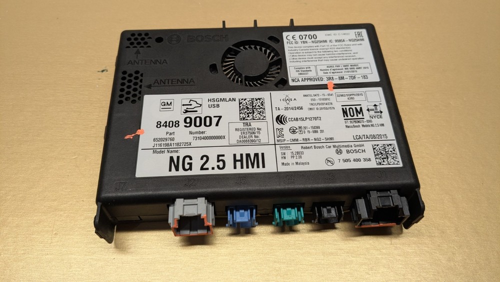 2016-2020 CHEVY MALIBU HUMAN MACHINE INTERFACE HMI CONTROL MODULE (OEM) #B19