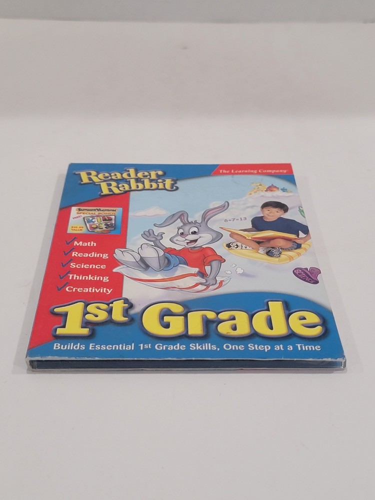 Reader Rabbit's 1st Grade PC CD-ROM Game (The Learning Company, 1997)