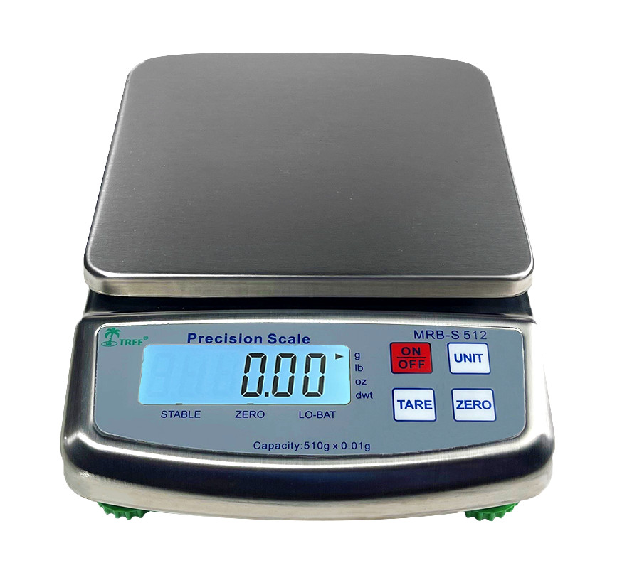 Tree MRB-S 6000 Top-Loading Digital Scale – Backlit LCD, 6,000g Capacity