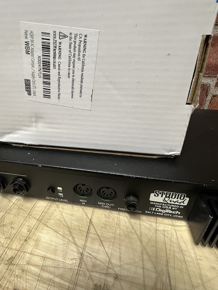 DigiTech Studio Quad 4 In 4 Out Mutli Effects Processor