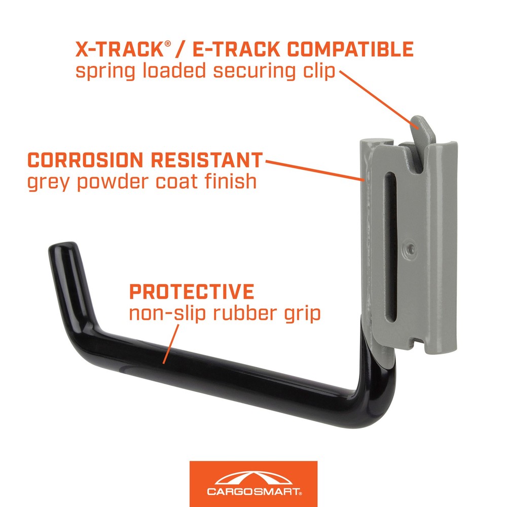 CargoSmart Large Flat Hook, For E-Track/X-Track, Model# 6545