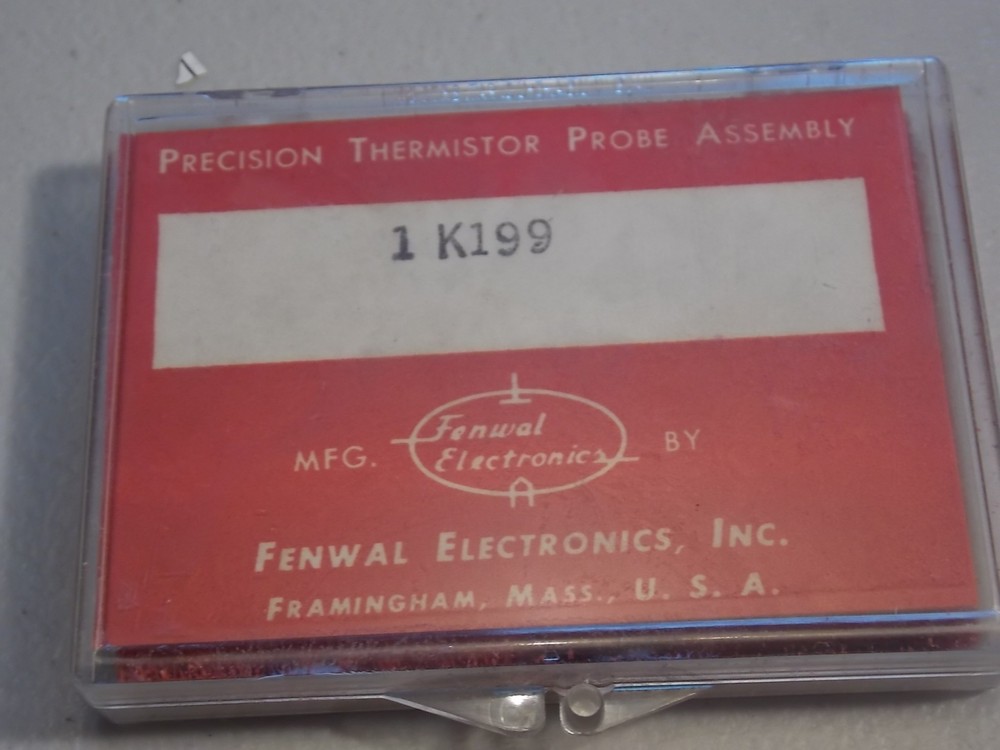 FENWAL ELECTRONICS PRECISION THERMISTOR PROBE ASSEMBLY K199