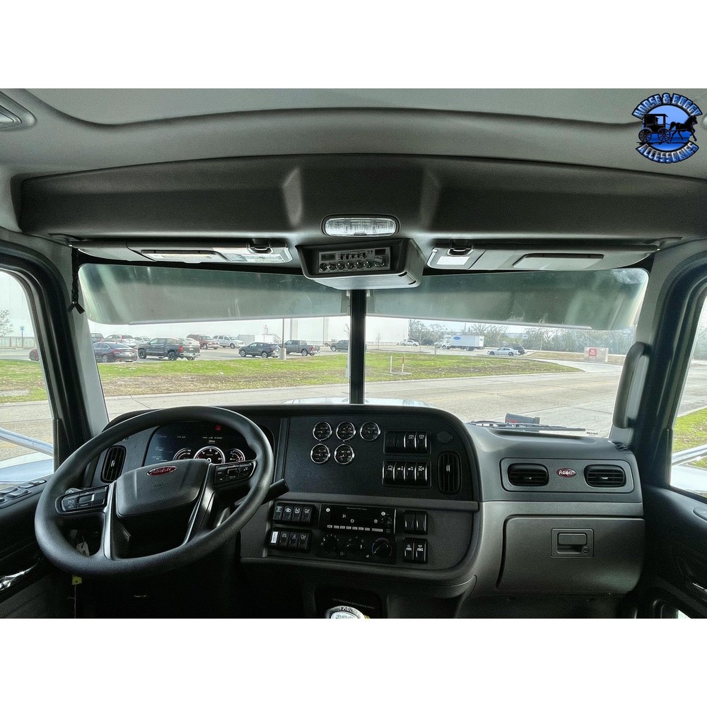 Peterbilt 10"x7" Rollin Low Reverse Bow Tie Drop Visor #1020