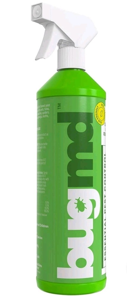 BugMD Empty Refillable Spray Bottle 32 oz. for Use Pest Control Essentials