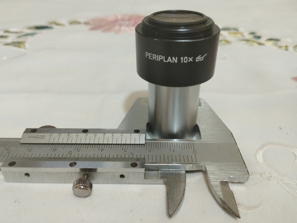 Leitz Wetzlar Periplan 10x Microscope Eyepiece Germany