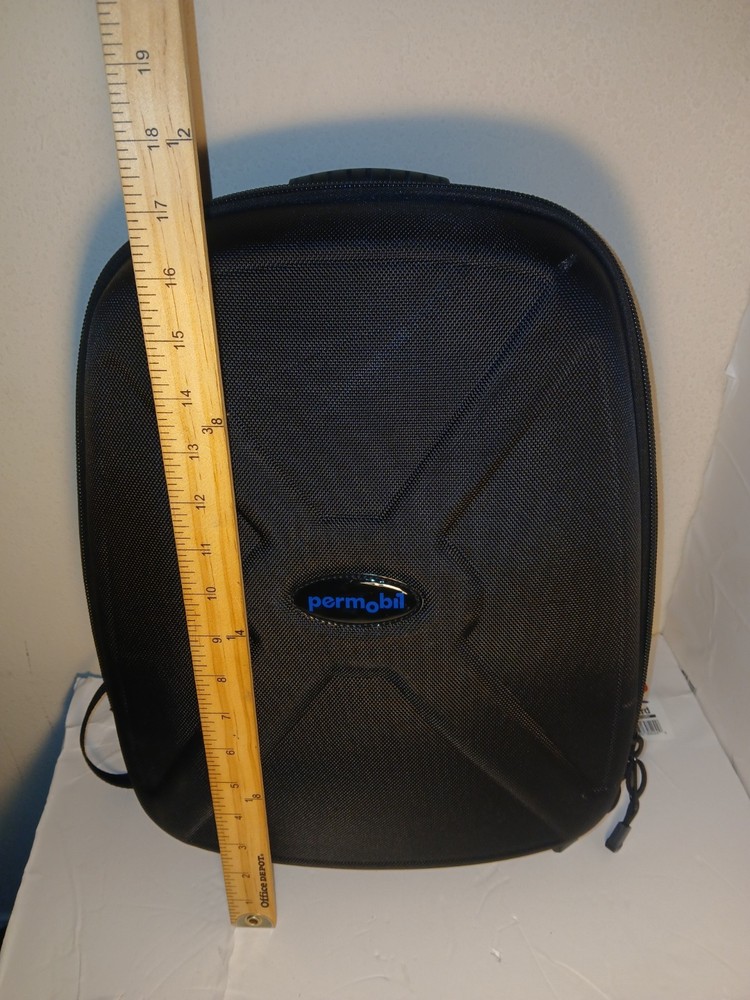 Permobil Black Hardshell Backpack
