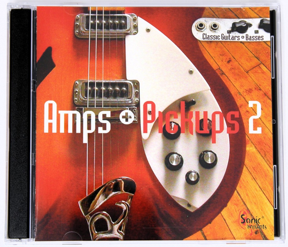 Sonic Implants Amps + Pickups 2 Gigasampler Sample/Sound Library/Sampling 2 CD