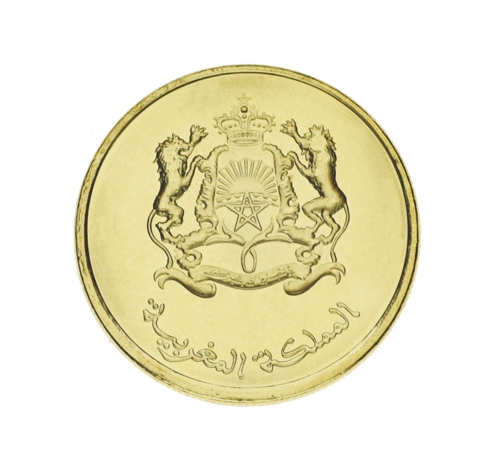 Morocco 10 centime 2019 UNC Bee