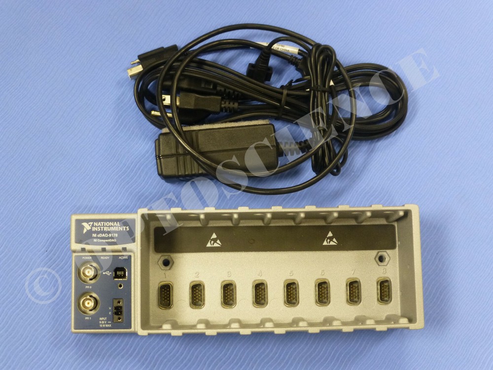 National Instruments NI cDAQ-9178 USB CompactDAQ Chassis, 8-Slot