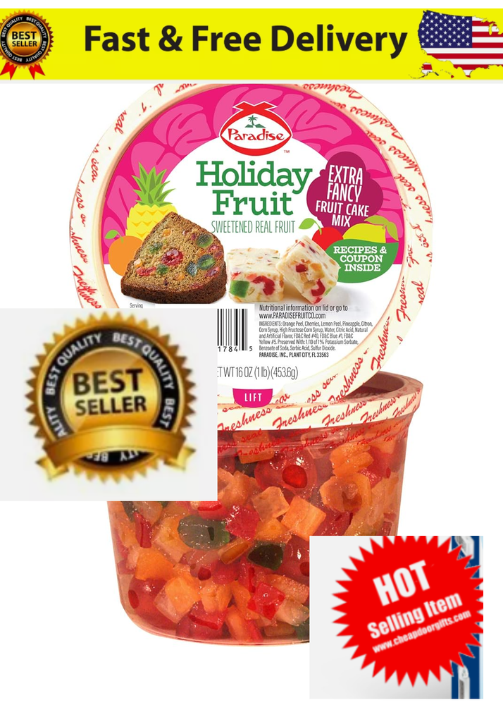 Fruit Extra Fancy Fruit Cake Mix, 16 Ounce