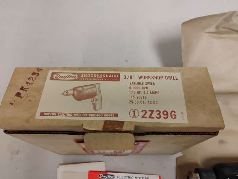 Dayton 2Z396 3/8" Workshop Drill - Used