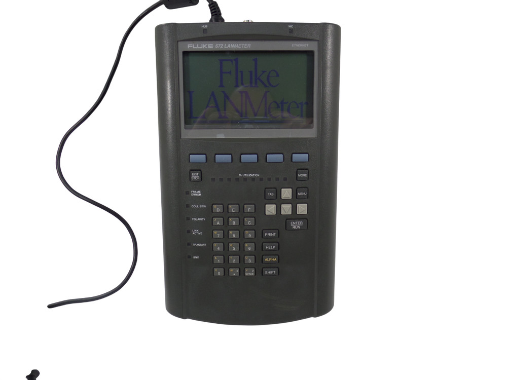 FLUKE 672 Ethernet LANmeter Network Analyzer - Free Shipping
