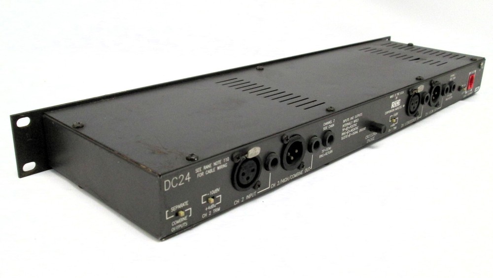 1U Rane DC24 Dynamic Controller Compressor Limiter Gate Expander No Psu