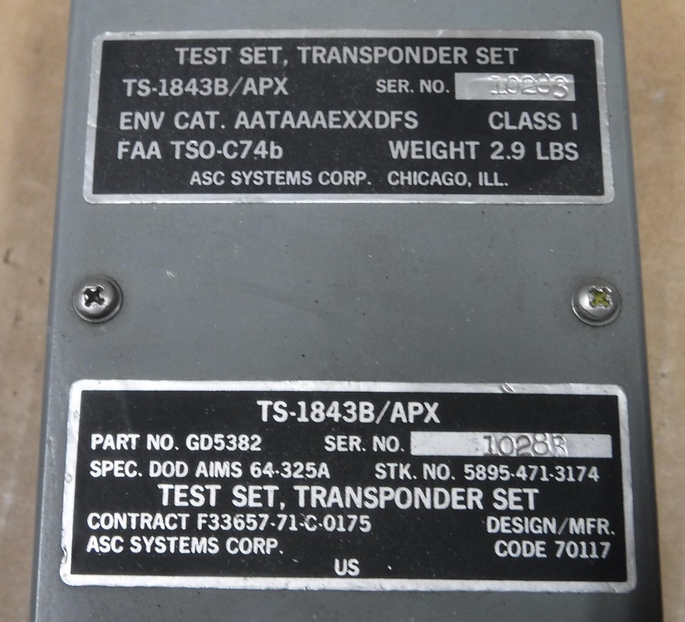 TS-1843B/APX BOX FREE SHIPPING