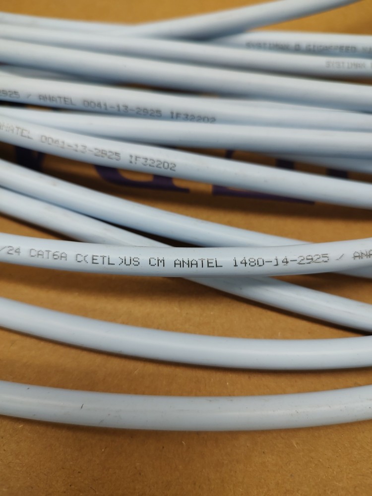 Commscope Systimax GigaSPEED X10D Cat6A Network Cable 100ft