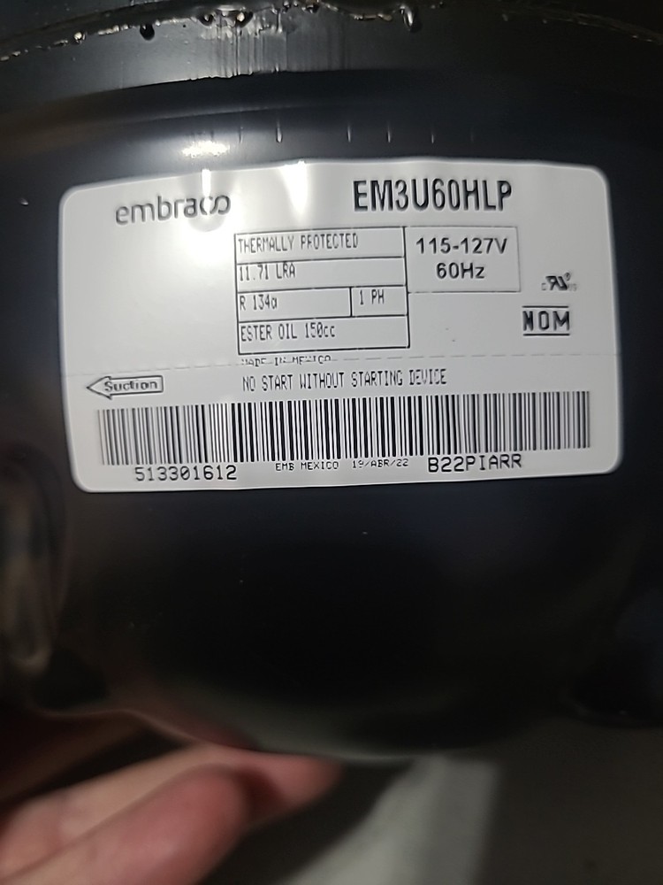 Fridgidaire Compressor 240550946
