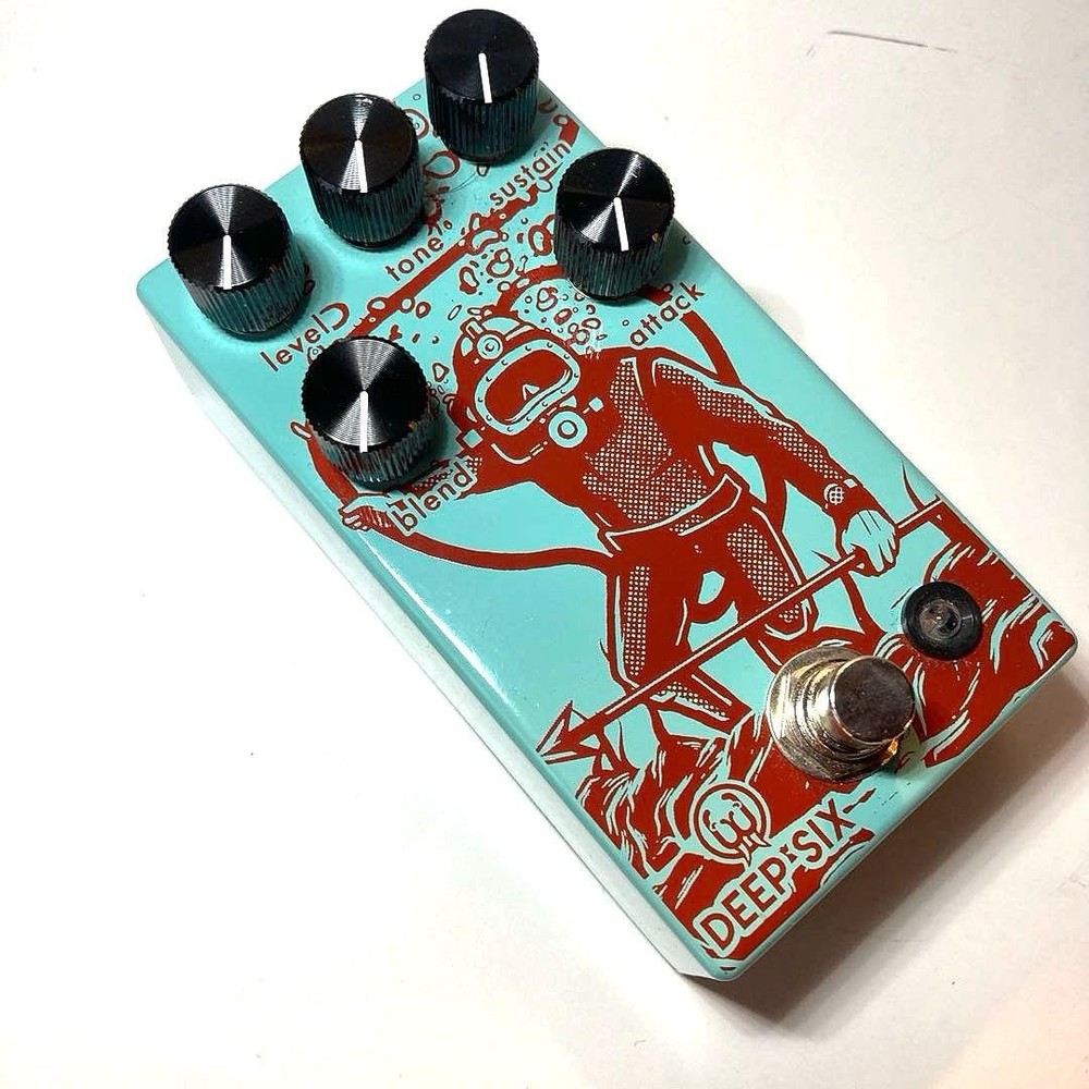 WALRUS AUDIO DEEP SIX Compressor V3 Mint Condition