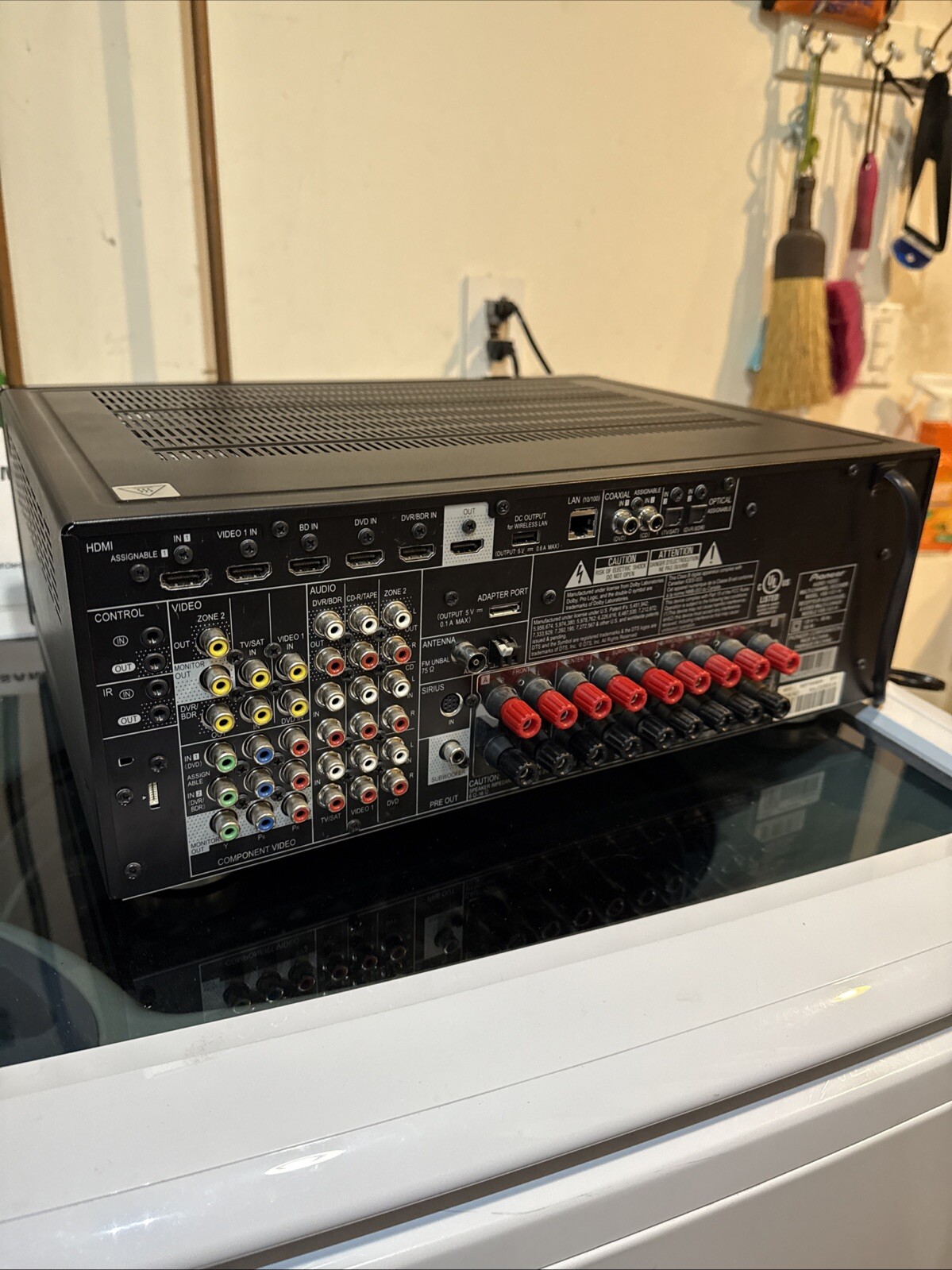 Pioneer VSX-1021-K Audio/Video Multi-Channel Receiver Home Theater 7.1