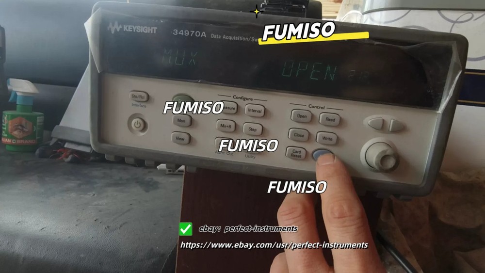 AGILENT HP 34970A Data Acquisition Switch Unit/#per