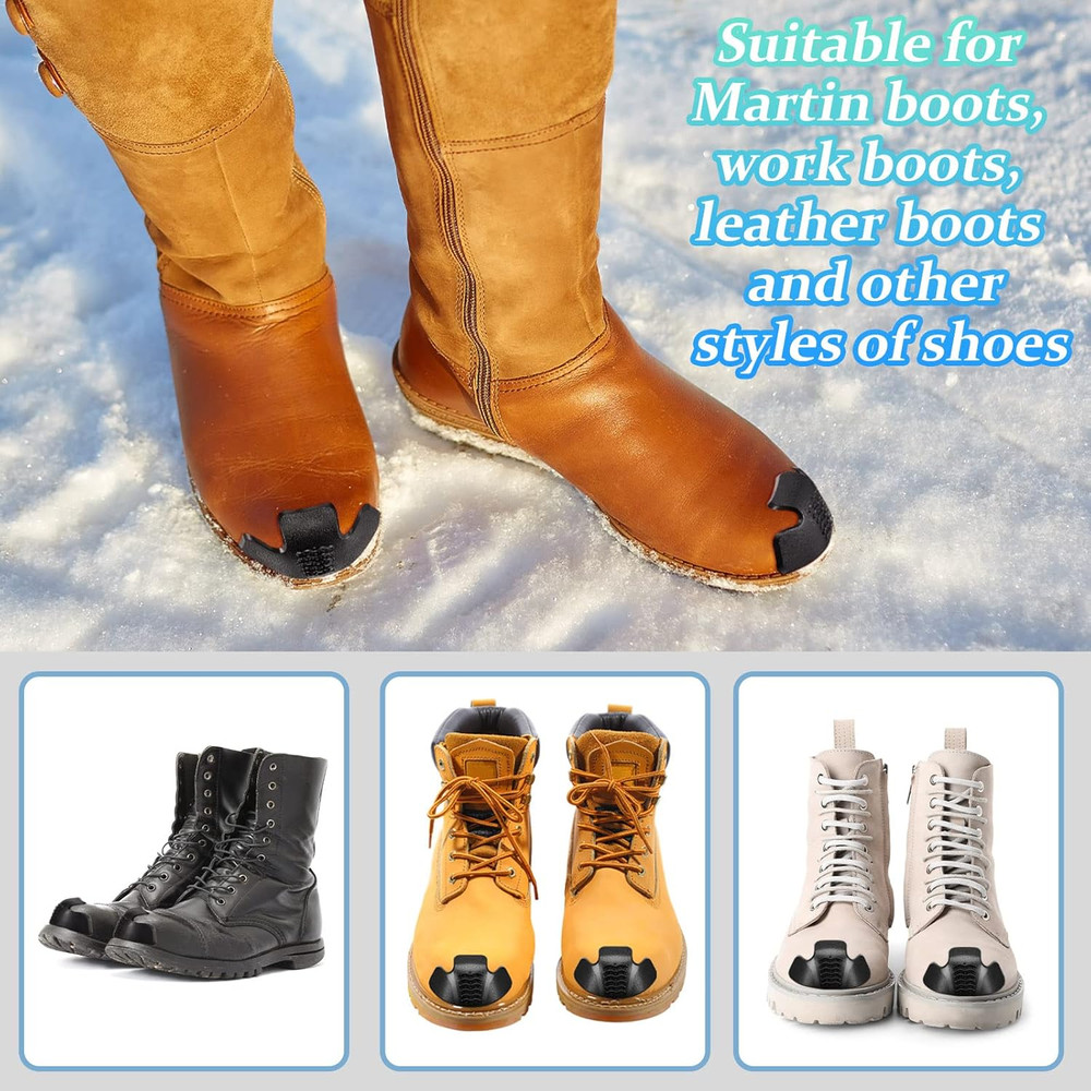 Bencailor Boot Toe Protectors Work Boot Guards Shoe Toe Cap Work Shoe Cover for
