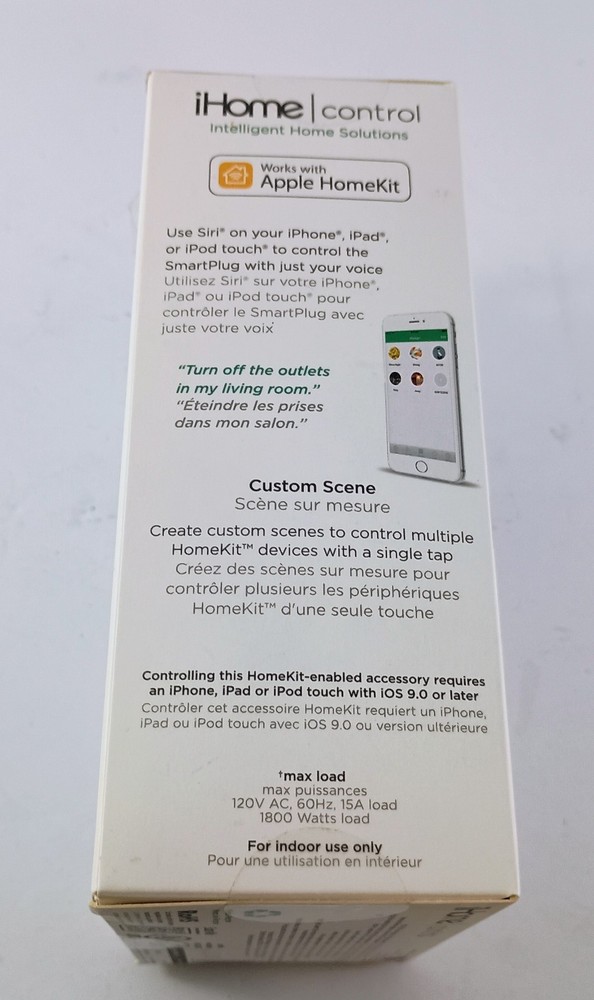 iHome iSP6WC Wifi Smartplug Home for iOS or Android