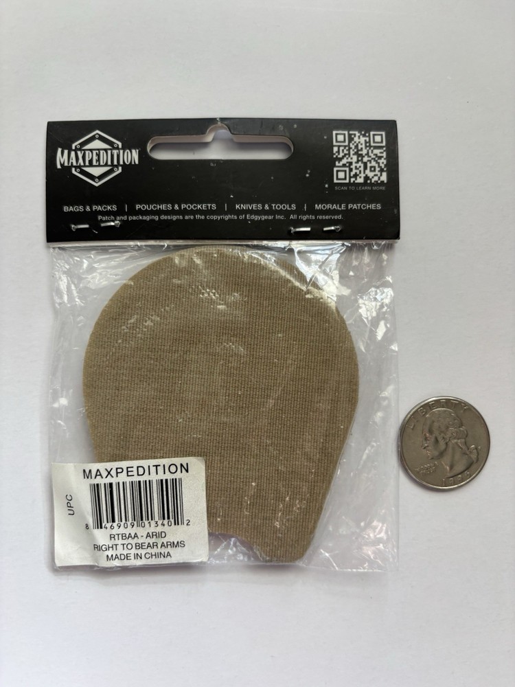 Maxpedition Morale Patch 2nd Amendment Bag and Pack Patch New