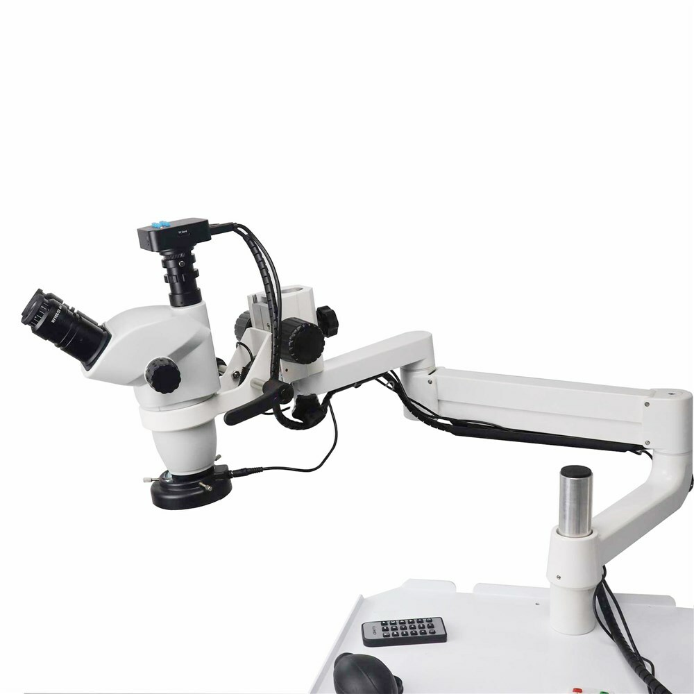 Dental Chair Unit Operating Microscope Endodontic Microscope + Camera Led Light