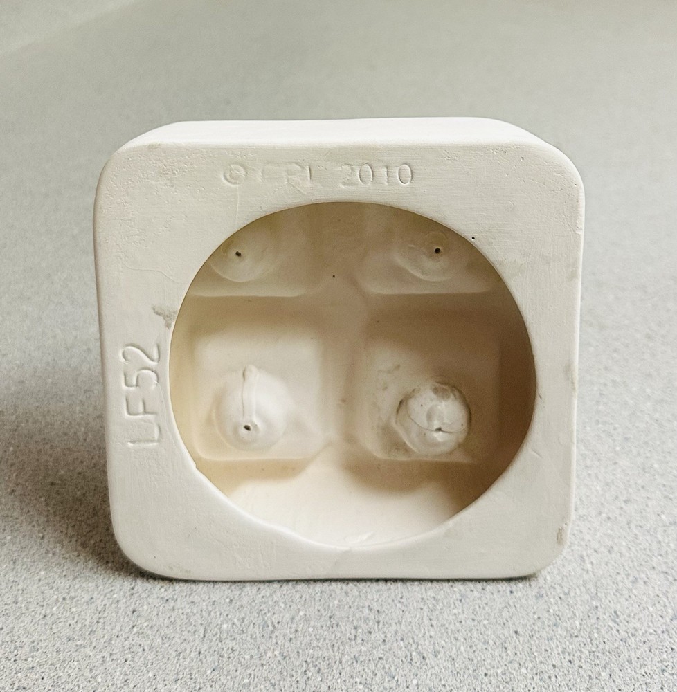 2010 CPI LF52 Square Knobs Slump Mold Fusing Glass Crafts Ceramic