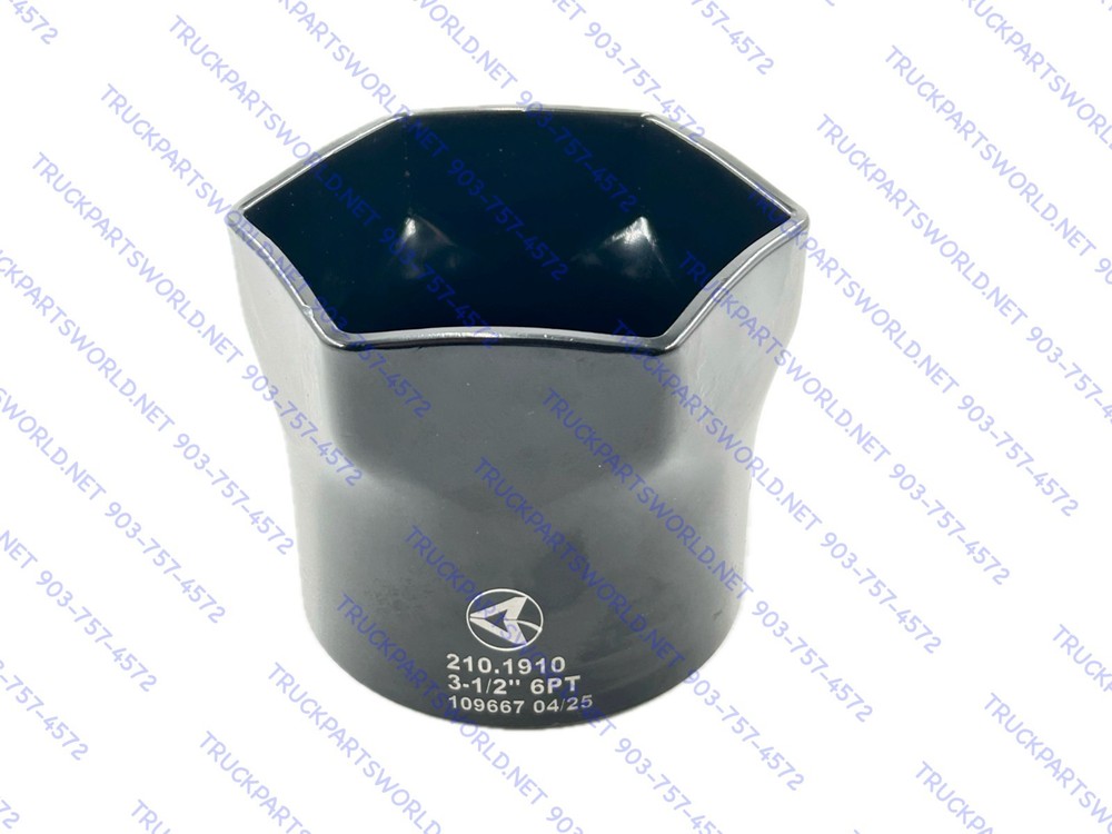 Automann 210.1910 Axle Nut Socket 3-1/2" 6-Point | 3/4" Drive | Fits Euclid E191