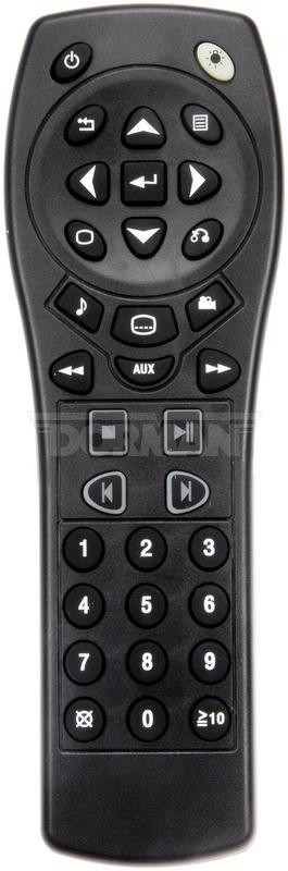 Dorman DVD Player Remote Control , PN# 57001