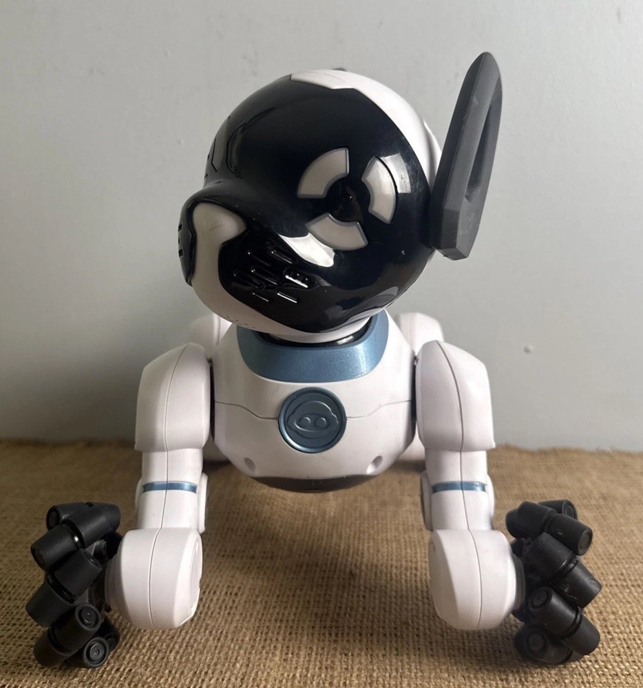 WowWee 0805 Chip Robot Toy Dog - White UNTESTED READ DESCRIPTION