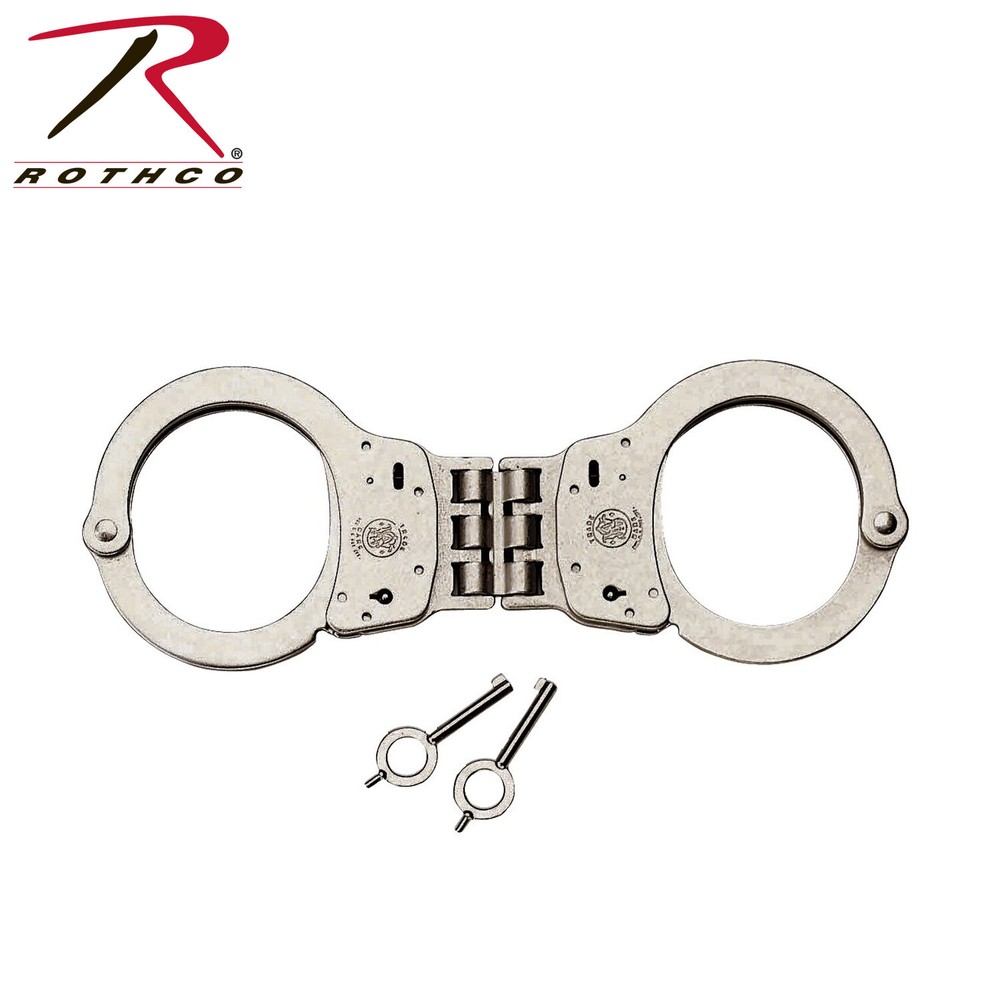 Rothco Smith & Wesson Hinged Handcuffs 10089