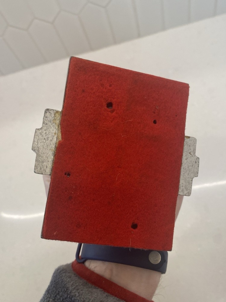 Vintage Thor White Ace Stamp Press Clamp With Red Knob