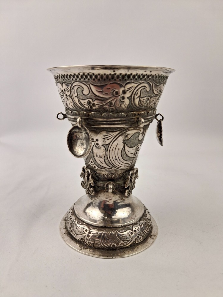 Antique Norwegian Silver Drinking Cup