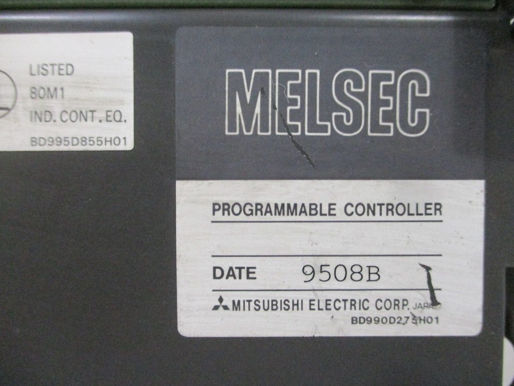 Mitsubishi A68B-UL Melsec Programmable Controller Base Unit BD626E304G51