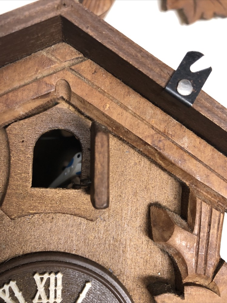 Vintage German Cuckoo Clock Birds—untested