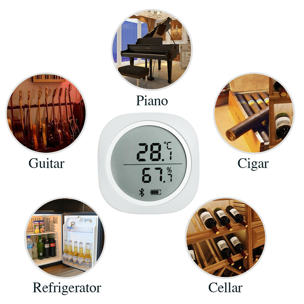 Inkbird Bluetooth Data Logger Temperature Humidity LCD Screen Display Recorder