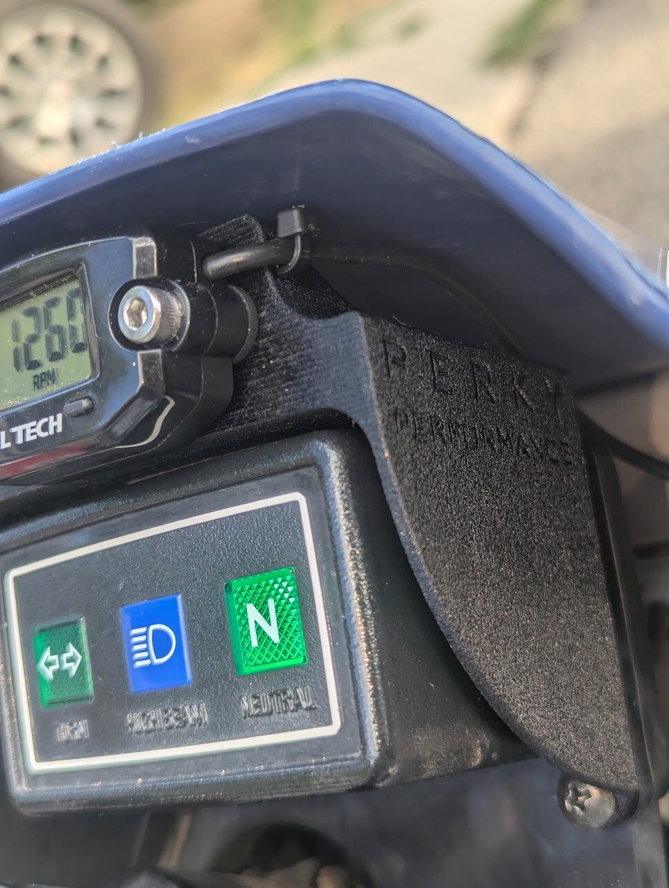 Yamaha TW200 Trail Tech Tachometer Mount Kit