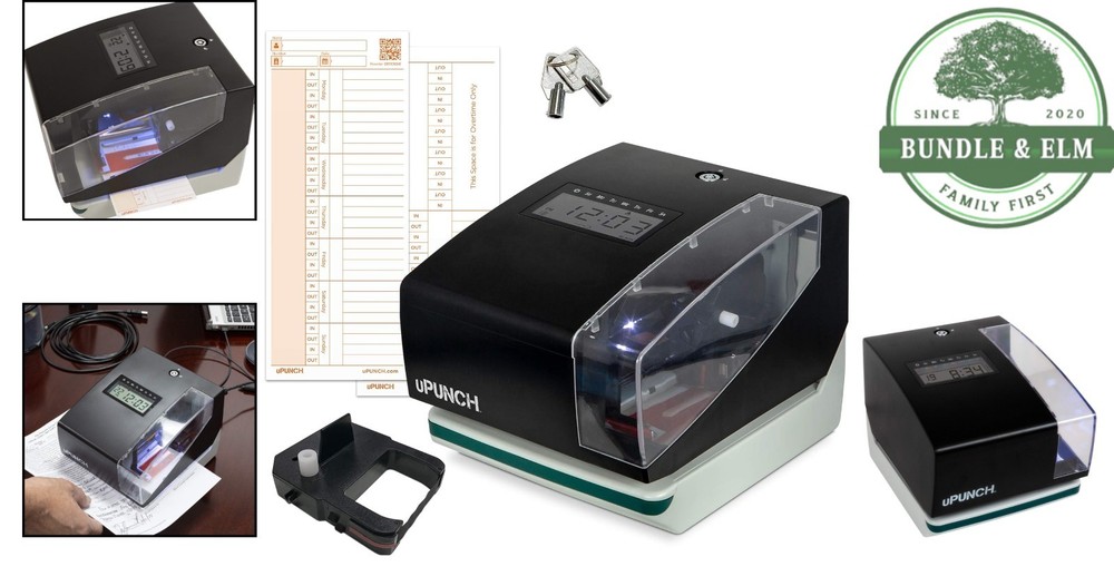 Accurate Digital Clock for Employee Attendance and Document Management
